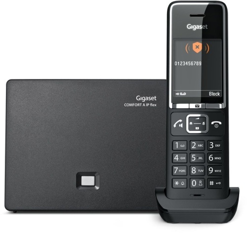 IP телефон GIGASET COMFORT 550A IP FLEX RUS черный (S30852-H3031-S304)
